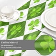thumbnail image 4 of Square Lucky Yarn Square Table Runner, Kitchen Table Matching for Daily and Holiday Seasonal Indoor or Outdoor Party (18X108). House Decor, 4 of 7