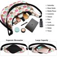 thumbnail image 3 of Funny Sweet Donut Pattern Crossbody Handbag for Women, Colorful Dessert Shoulder Tote, Lightweight Water-Resistant Hobo Purse with Cute Candy Doughnut Print, 3 of 5