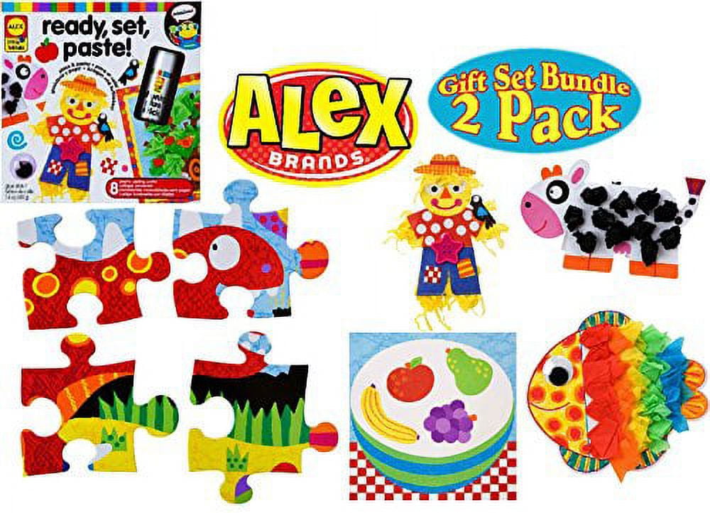 ALEX Toys Little Hands Ready, Set, Paste! Ready, Set, Count Gift