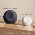 thumbnail image 2 of Altavoz inteligente Echo Dot Max con IA control de voz Alexa español/inglés morado, 2 of 5