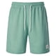 thumbnail image 1 of Pantalones cortos de pana lisos para hombre, para el verano, informales, transpirables, con silueta atlética, poliéster, ocio al aire libre., 1 of 8