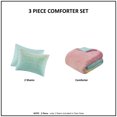 thumbnail image 5 of Mi Zone Twin/Twin XL Comforter Set Shaggy Faux Fur Ultra Soft 2-Piece Ombre Design Warm Bedding Sets Aqua, 5 of 10
