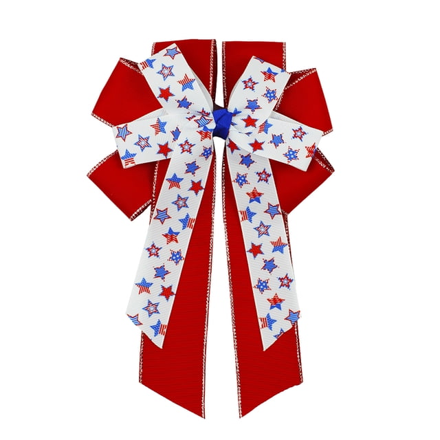 WREESH Chouchous Jour de l'Indépendance Mode Patriotique Accessoire Cheveux Femme