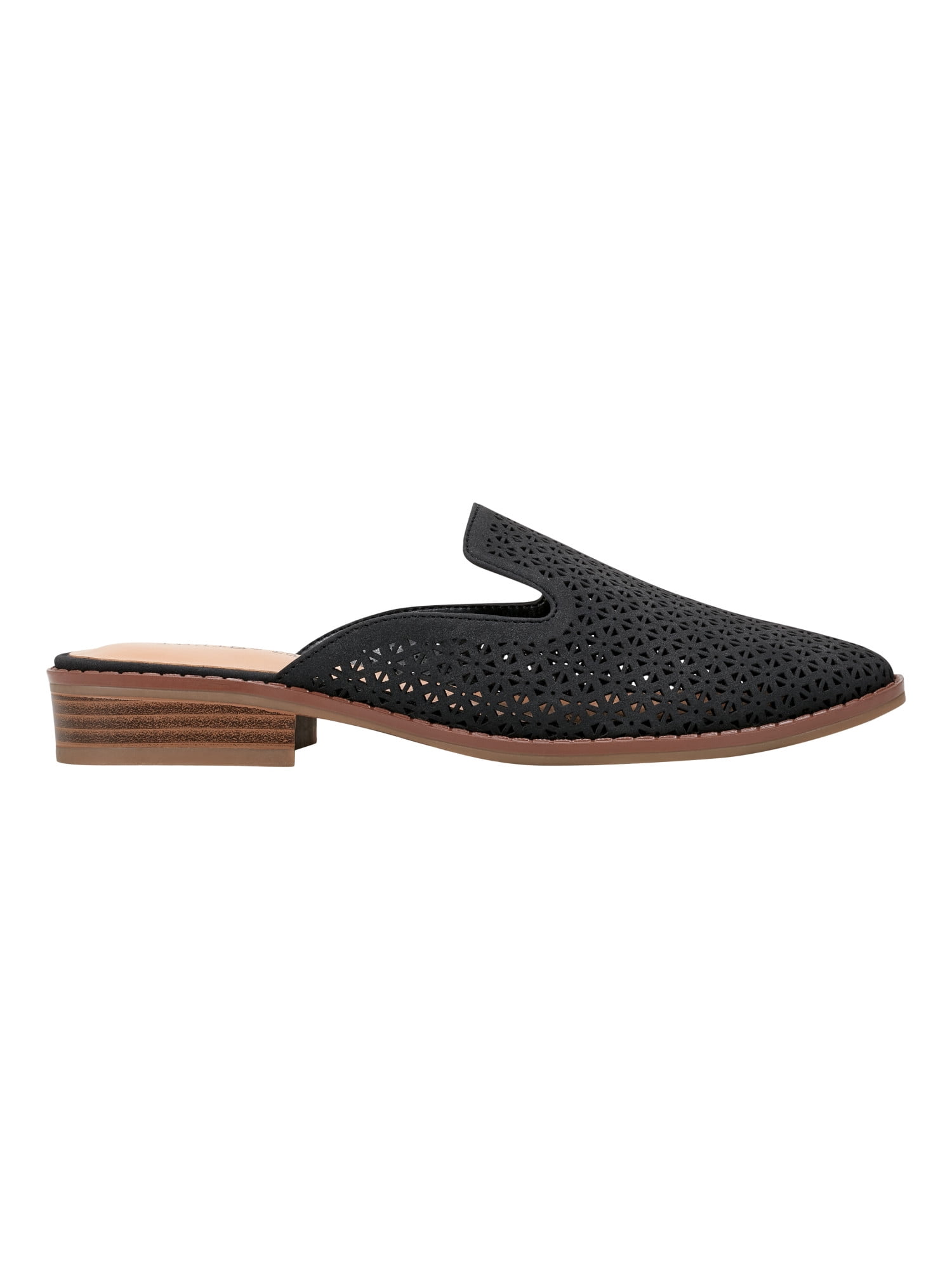 indigo rd Women's Haddler Slide On Block Heel Mule
