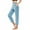 Light Blue, variant on purcolt Women's Pants 7/8 High Waisted Stretch Ankle Pants Golf Casual Travel Athletic Work Office Business with Pockets