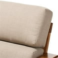 thumbnail image 6 of Bowery Hill Accent Chair in Dark Beige and Cherry, 6 of 9