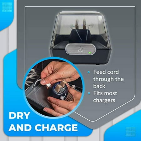 Ear Tech - DryBoost UV Maintenance for Rechargeable Hearing Aids - Gray