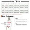 thumbnail image 3 of Luxalzxs High Waisted Bikini Sets for Women Sexy V-Neck Push Up High Leg Thong Two Piece Swimsuits Bathing Suit Beachwear Swimwear, 3 of 5