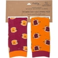 thumbnail image 4 of Peanut Butter & Jelly Opposite Colored Complimentary Socks, 4 of 7