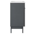 thumbnail image 3 of Modway Render 18" Bathroom Vanity Cabinet in Gray White, 3 of 9