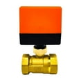 thumbnail image 4 of 1/2" 3/4" 1" 1-1/4" 1-1/2" 2" Electric Ball Valve Brass Air Conditioning Floor Heating Solenoid Valve Two-Way AC220 DC24V DC12V ,Easy to Use, 4 of 6