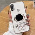 thumbnail image 1 of Case For Lenovo K14 Pro Solid Color Soft With Astronaut Bracket Silicone Plating Phone Cover For Lenovo K14 Plus K13 Note Case LXY, 1 of 6