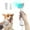 Gray, variant on Nebwoak Portable Pet Cat and Dog Blow Drying Brush,Home Pet Blow Drying Comb,Plastic Does Not Fly Hairs,Moderate Wind Quickly Blow Dry Hairs