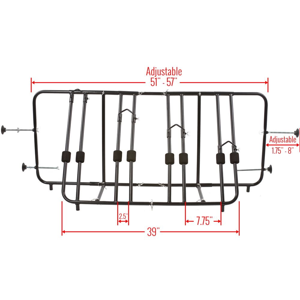 apex truck bed bike rack