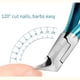 thumbnail image 5 of Guardurnaity Cortaúñas de acero inoxidable, cortaúñas profesionales para manicura y pedicura, cortauñas puntiagudas Juegos de manicura plata, 5 of 6