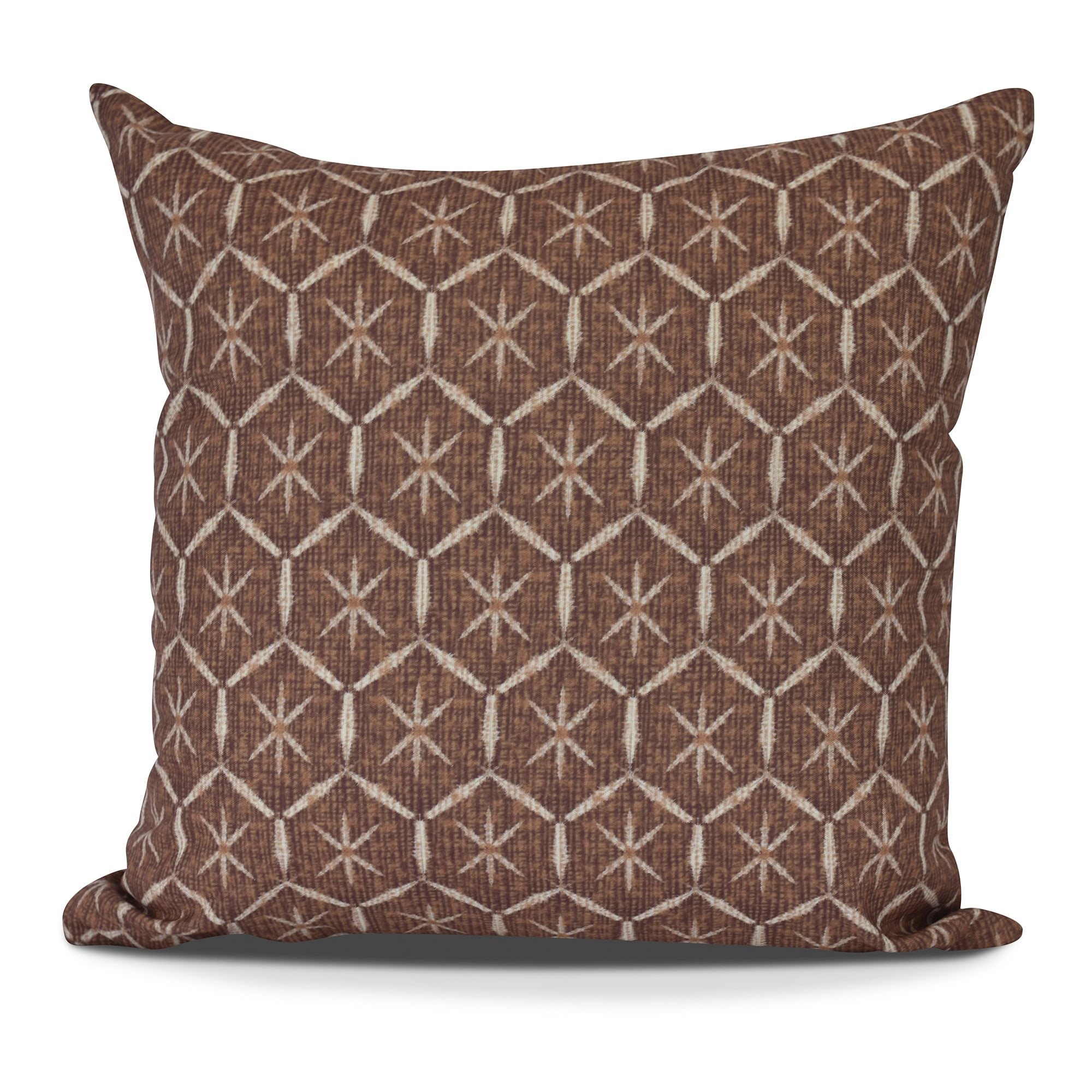 Simply Daisy, Tufted Geometric Print Outdoor Pillow