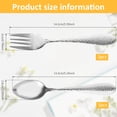 thumbnail image 2 of Tcwhniev Kids Silverware, 10 Pieces Toddler Utensils, Stainless Steel Kids Spoons and Forks, Childrens Cutlery Set for Home Preschools, 5 x Kid Spoons, 5 x Children Forks, 2 of 7