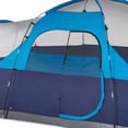 thumbnail image 6 of Outbound 12 Person 3 Season Easy Up Dome Tent with Mesh Wall and Rainfly, Blue/Navy, 6 of 7
