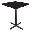 Cain 36" Square Cafe Table, Multiple Colors