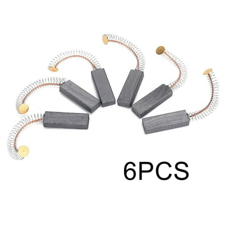 

6pcs Carbon Brushes Motor Brush Set For Generic Electric Replacement 30*11*6mm