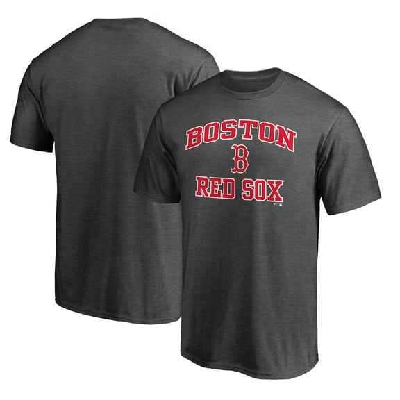 Men's Charcoal Boston Red Sox Heart & Soul T-Shirt