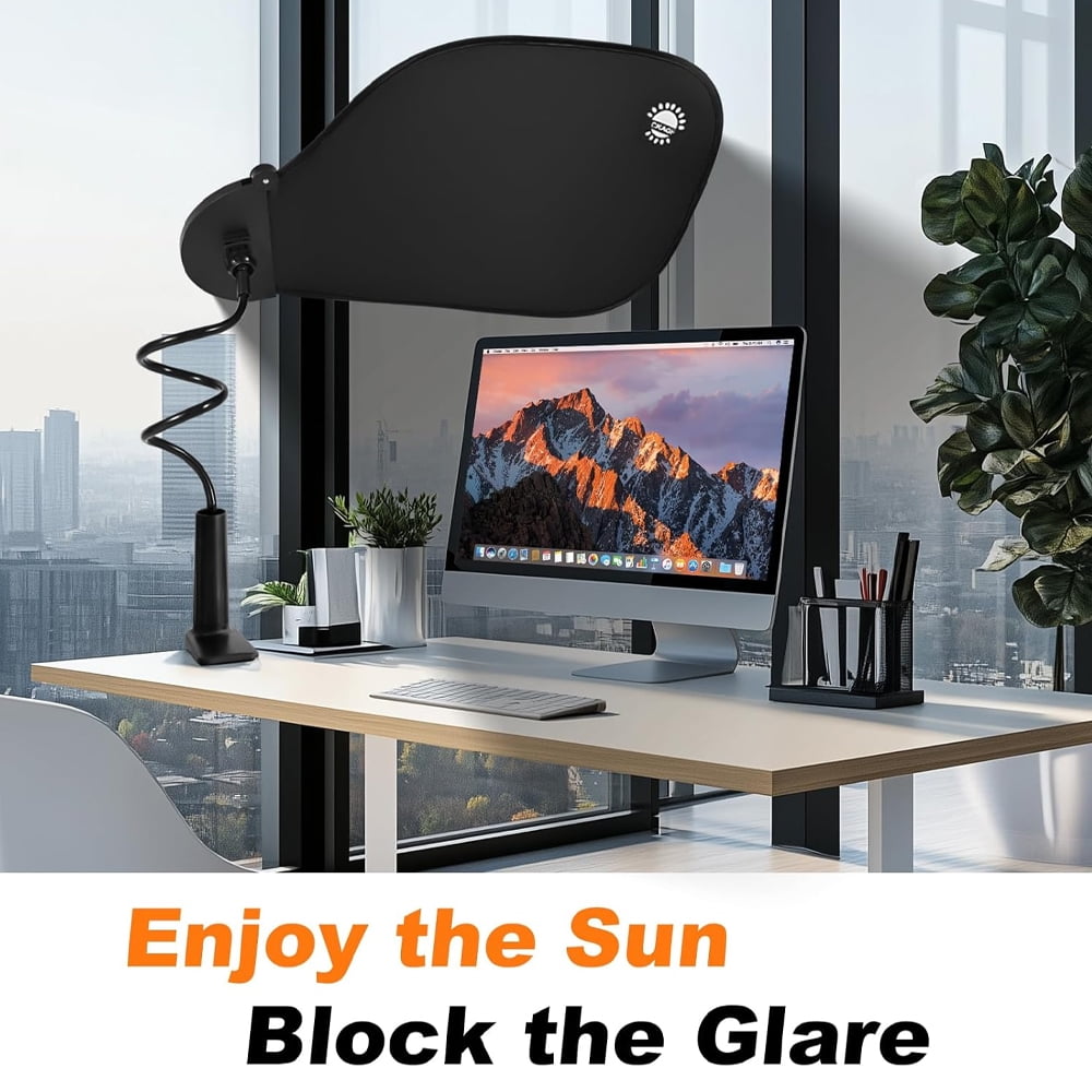 Office Cubicle Shade Car Sunshades  Window Light Shields Adjustable Light Shield, Shade to Block Light, Glare, and Disturbances,Suitable for cars and office cubicles.