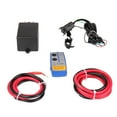 thumbnail image 3 of Electric Winch,12V 4500 lbs Winches for Towing Boat Off Road with Aluminum Fairlead+10 feet Steel Cable+Wireless Remote Control+Switch Assembly+Negative/Positive Wire+Control Box, 3 of 5