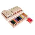 thumbnail image 1 of De Recuento De Números De De Reconocimiento De Color Para Juguetes Preescolares ños Sunnimix Juguetes Montessori de Aprendizaje Temprano, 1 of 8