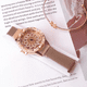 thumbnail image 3 of Reloj Para Dama Malubero Conjunto de pulsera de reloj Placa Giratoria con Pulseras, 3 of 3