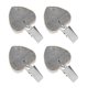 thumbnail image 1 of Heart Shape Tablecloth Weights 4Pcs Premium Marble And Aluminum For Stylish Table Decoration In Garden And Home, 1 of 3