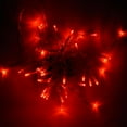 thumbnail image 4 of 33ft 100 LED Red Christmas Lights, 8 Modes Plug-in Clear Wire Indoor String Lights, Twinkle Fairy Christmas Decorative Lights for Indoor Outdoor Bedroom Wedding Party Patio Christmas Tree, 4 of 5