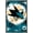 Barnwood Framed Version, variant on NHL San Jose Sharks - Maximalist Logo 23 Wall Poster, 22.375" x 34"
