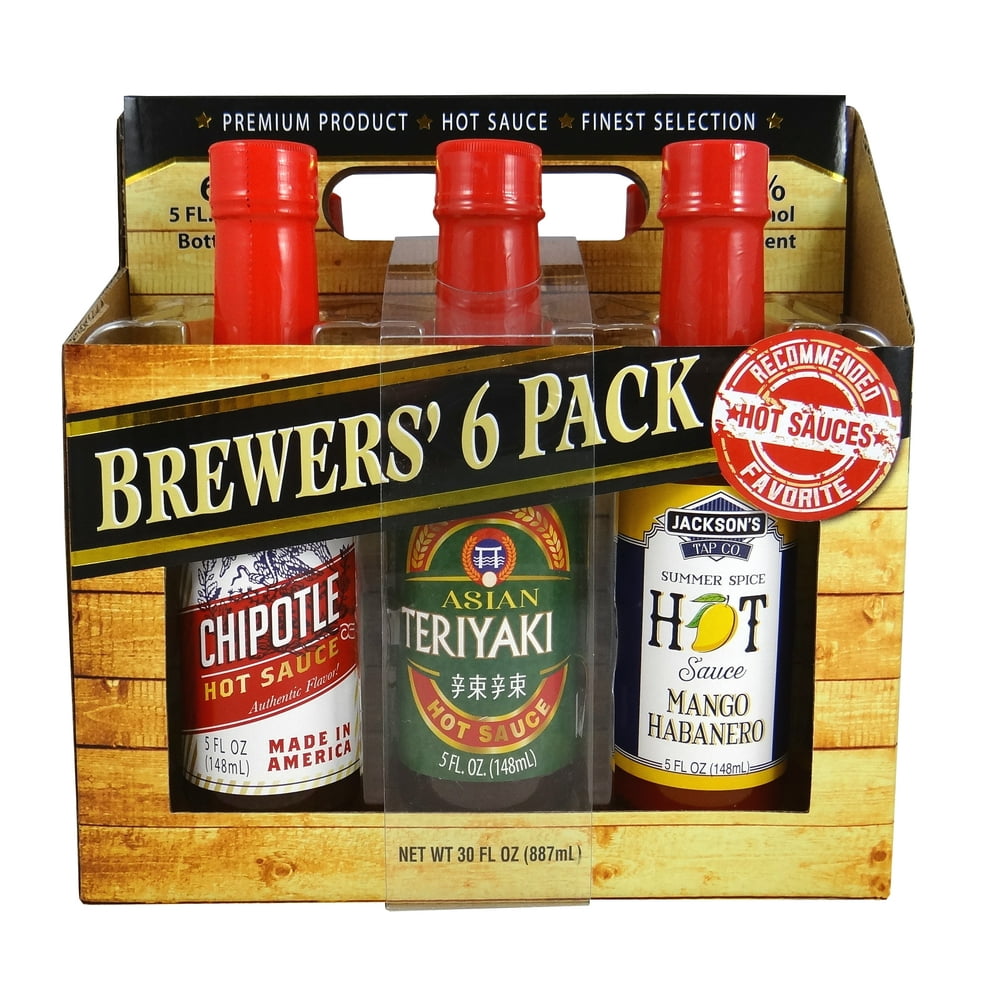 Dat'l Do It Brewers' Collection Hot Sauce Gift Set, 6