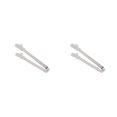 thumbnail image 1 of Decodeary Pince Alimentaire en Acier Inoxydable Servant des Clips de Cuisine Buffet Domestique Réutilisables en Plein Air Restaurant Tong Type 4 2Set, 1 of 6