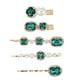 thumbnail image 1 of 1 set/5pcs niña de diamantes de rehinestone peluquero para mujeres para el cabello para mujeres tocado de moda, 1 of 5