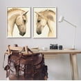thumbnail image 2 of Stupell Industries Stoic Farm Horse Portrait Graphic Art White Framed Art Print Wall Art, Set of 2, Design by Grace Popp, 2 of 7