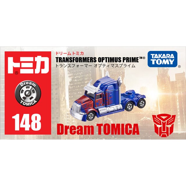 Tomy-Muñeca transformers domeca de Japón, hecho a mano juguete, modelo Optimus Prime 615897 qym unisex