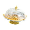 thumbnail image 4 of yotijay Cake Display Stand with Dome Cover Footed Cake Plate for Candy Donut Cookies B, 4 of 9