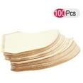 thumbnail image 3 of Raindrops 100Pcs Brown Coffee Filter Paper Unbleached with Tall Side for Overflow Prevention, 3 of 8