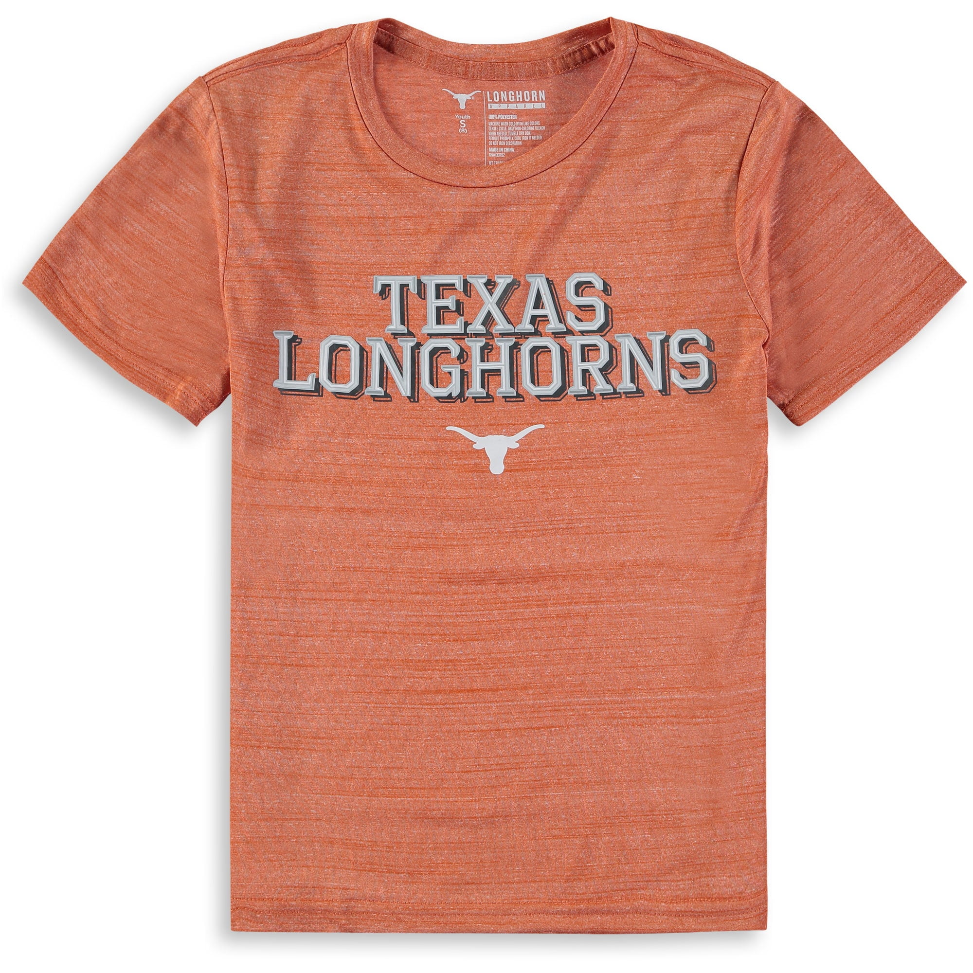 NCAA Texas Longhorns T-Shirt Hardwood Star College University 