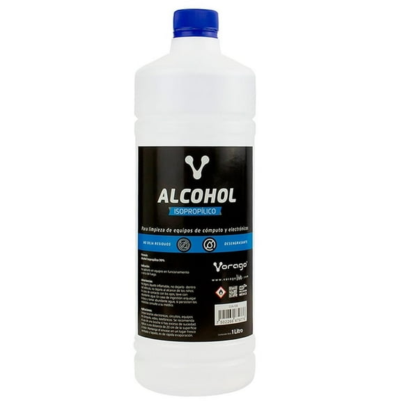 Alcohol Isopropílico Vorago CLN-108 1 LT blanco