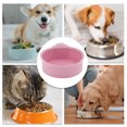 thumbnail image 4 of Unique Bargains 1 Pc Convenient Hanging Dog Bowl for Indoor and Outdoor Plastic Pink Small, 4 of 4