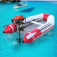 thumbnail image 3 of Anqidi 4-Stroke 7.5HP Outboard Motor Boat Engine 200CC 3.5KW 3600Rpm Heavy Duty Fishing Boat Engine CDI Air Cooling System, 3 of 12