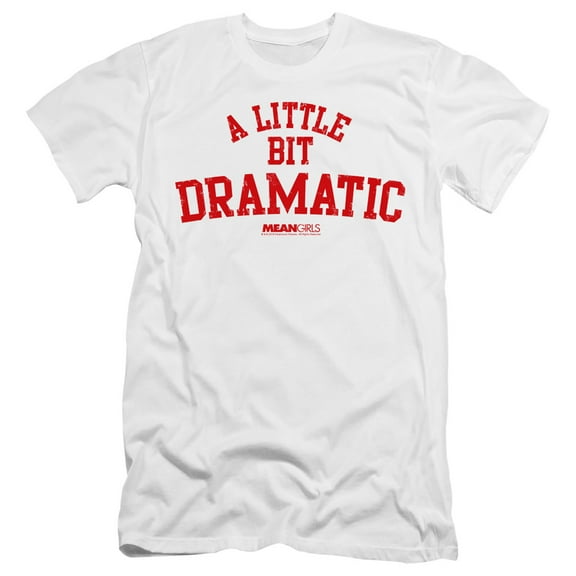 Mean Girls - Dramatic - Premium Slim Fit Short Sleeve Shirt - X-Large