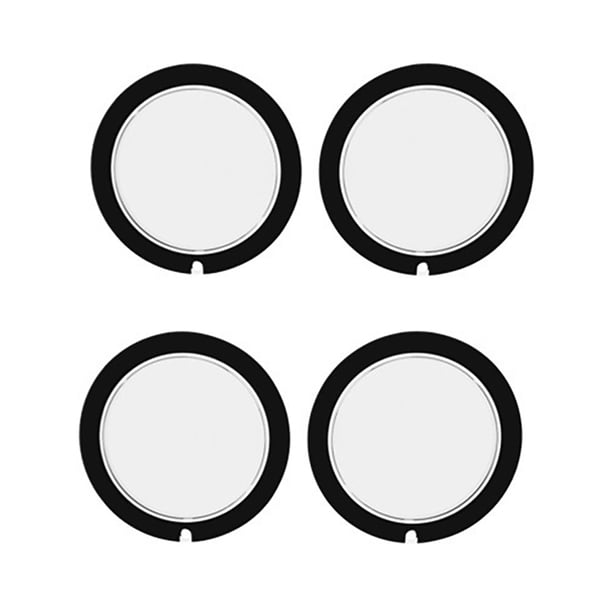 4X Protectores de Lentes Cuerpo de Cámara Kits de Cubierta Protectora Adhesiva Tapa de Lente con Adhesivo para Insta 360 ONE X2