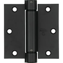 National Hardware N350-769 Spring Hinge, 3-1/2 in L x 3-1/2 in W Dimensions, Steel, Oil-Rubbed Bronze, 30 lb