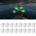 thumbnail image 4 of LED Boat Navigation Light,16Pcs Marine Navigation Light Boat Bow Light for Pontoon and Small Boat, 4 of 7
