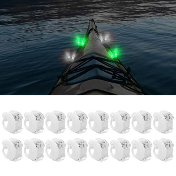 Demonsen Boat Navigation Lights,LED Navigation Lights,16Pcs LED Boat  Navigation Lights 3 Modes Easy Installation Bright Safe Warning Bow Lights  for