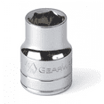 thumbnail image 2 of GearWrench 80129 1/4" Drive 6 And 12 Point Metric Standard Length Sockets, 2 of 2