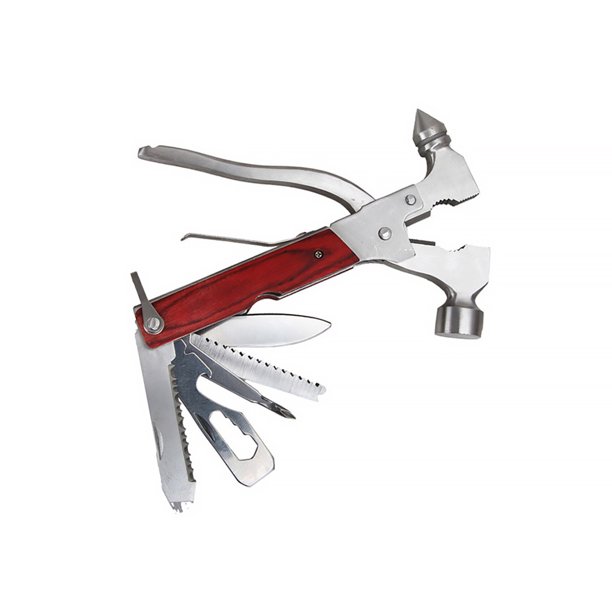 En 1 Martillo Multifuncional Compacto Plegable Portátil Con Mango De Madera Kearding OD009676-01